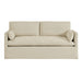Wellfleet Slipcovered Linen-Blend Loveseat Linen