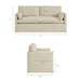 Wellfleet Slipcovered Linen-Blend Loveseat Linen