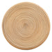 Modway Tavi Hourglass Natural Rattan Round Side Table Living Room Furniture - Dimensions