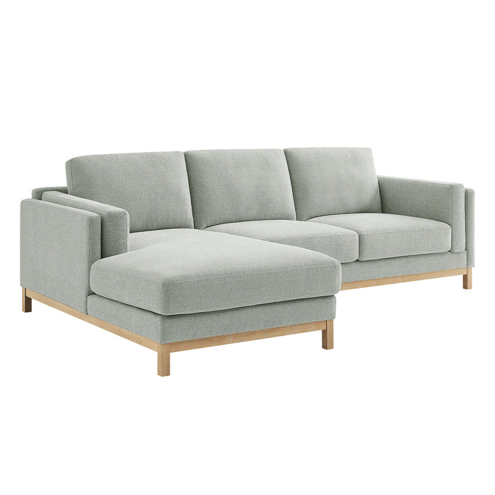 Roscoe Left-Facing Upholstered Sectional Sofa with Chaise