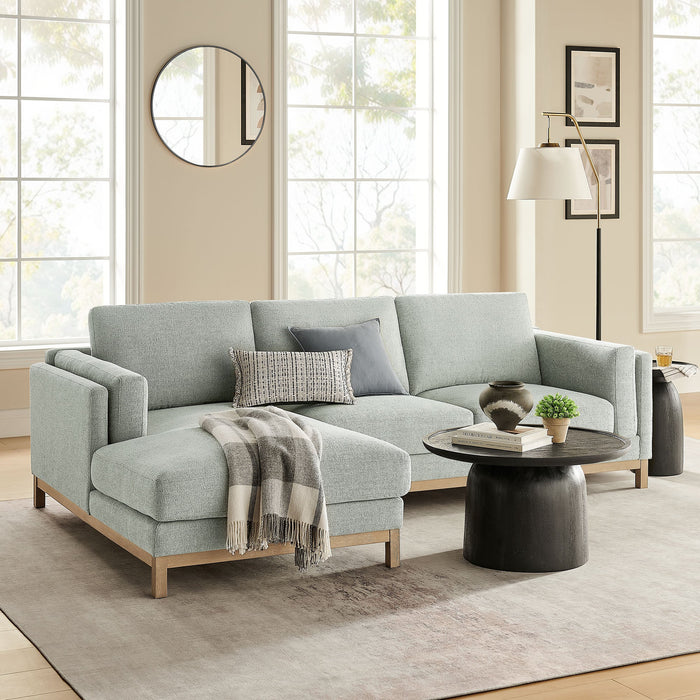 Roscoe Left-Facing Upholstered Sectional Sofa with Chaise