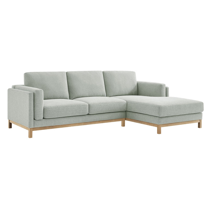 Roscoe Right-Facing Upholstered Sectional Sofa with Chaise
