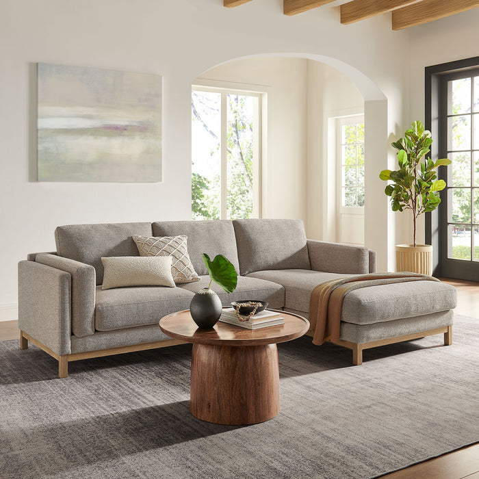 Roscoe Right-Facing Upholstered Sectional Sofa with Chaise