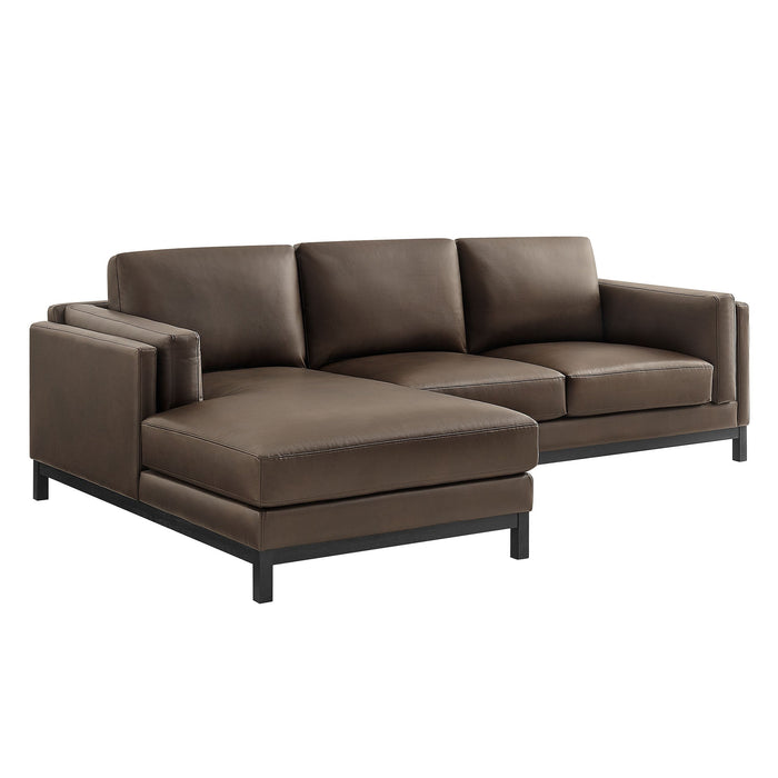 Roscoe Left-Facing Upholstered Sectional Sofa with Chaise