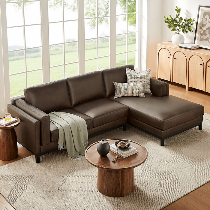 Roscoe Right-Facing Upholstered Sectional Sofa with Chaise