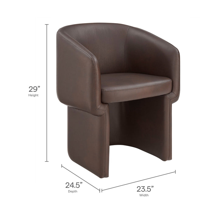 Verity Barrel Back Dining Armchair