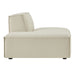 Restore Performance Fabric Upholstered Left-Facing Armless Modular Chaise Ecru