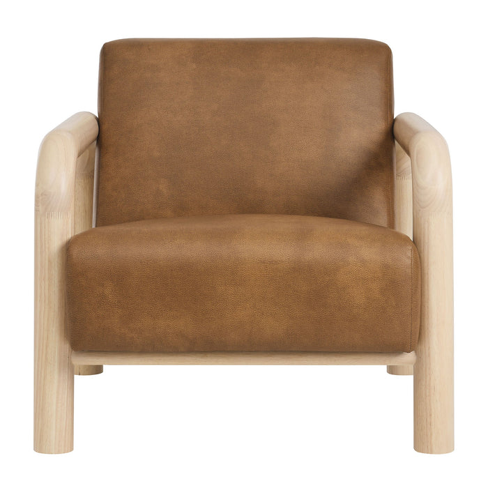 Modway Sereno Vegan Leather Accent Chair Living Room Furniture - Features
