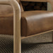 Modway Sereno Vegan Leather Accent Chair Living Room Furniture - Close-Up