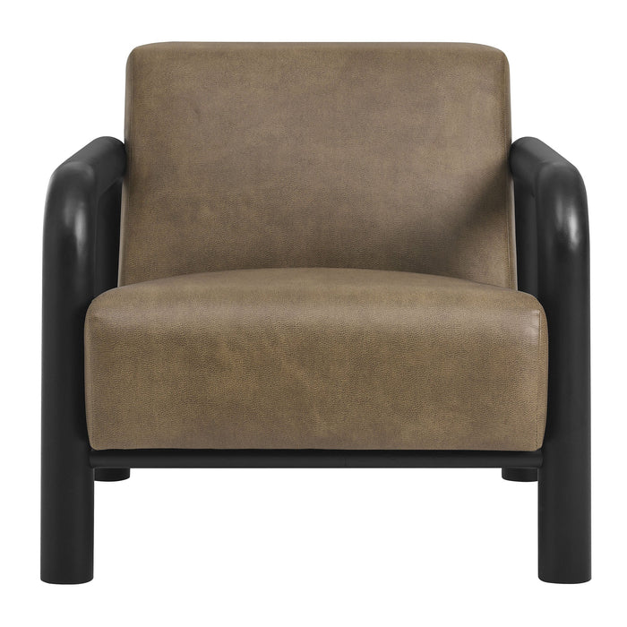 Modway Sereno Vegan Leather Accent Chair Living Room Furniture - View 15