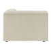 Restore Performance Fabric Upholstered Modular Corner Chair Ecru
