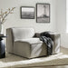 Restore Performance Fabric Upholstered Right-Facing Modular Lounge Chair Pewter