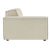 Restore Performance Fabric Upholstered Left-Facing Modular Lounge Chair Ecru