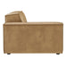 Restore Vegan Leather Left-Facing Modular Lounge Chair Toast