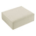 Restore Performance Fabric Upholstered Modular Ottoman Ecru