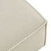 Restore Performance Fabric Upholstered Modular Ottoman Ecru
