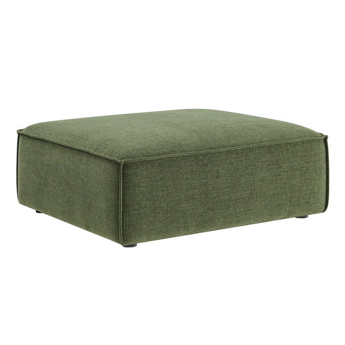 Restore Performance Fabric Upholstered Modular Ottoman Foliage
