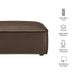 Restore Vegan Leather Modular Ottoman Espresso