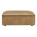 Restore Vegan Leather Modular Ottoman Toast