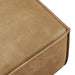 Restore Vegan Leather Modular Ottoman Toast