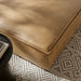 Restore Vegan Leather Modular Ottoman Toast
