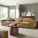 Restore 3-Piece Vegan Leather Modular Sofa Set Toast