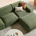 Restore 4-Piece Performance Fabric Upholstered Modular Sofa Set with Ottoman sectional sofa lifestyle shot