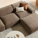Restore 4-Piece Performance Fabric Upholstered Modular Sofa Set with Ottoman sectional sofa