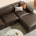 Restore 4-Piece Vegan Leather Modular Sofa Set with Ottoman by Modway - view 21