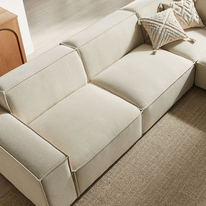 Restore 5-Piece Performance Fabric Upholstered Modular L-Shaped Sofa by Modway - feature highlight