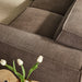 Restore 5-Piece Performance Fabric Upholstered Modular L-Shaped Sofa sectional sofa side view