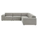Restore 5-Piece Performance Fabric Upholstered Modular L-Shaped Sofa sectional sofa detail close-up