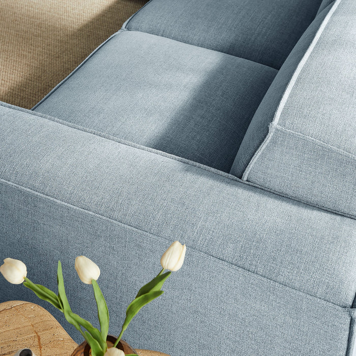 Restore 5-Piece Performance Fabric Upholstered Modular L-Shaped Sofa by Modway - view 22