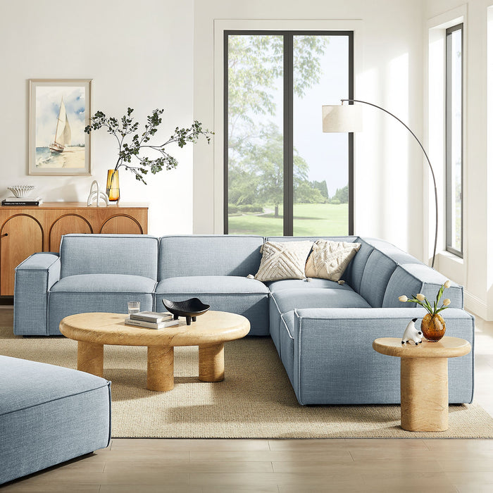 Restore 5-Piece Performance Fabric Upholstered Modular L-Shaped Sofa by Modway - accessory view