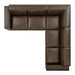Restore 5-Piece Vegan Leather Modular L-Shaped Sofa by Modway - view 22