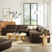Restore 5-Piece Vegan Leather Modular L-Shaped Sofa by Modway - control panel detail