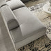 Restore 4-Piece Performance Fabric Upholstered Modular L-Shaped Armless Sectional Sofa sectional sofa angle view