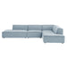 Restore 4-Piece Performance Fabric Upholstered Modular L-Shaped Armless Sectional Sofa by Modway - view 23