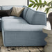 Restore 4-Piece Performance Fabric Upholstered Modular L-Shaped Armless Sectional Sofa by Modway - view 21