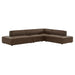 Restore 4-Piece Vegan Leather Modular L-Shaped Armless Sectional Sofa by Modway - accessory view