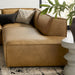 Restore 4-Piece Vegan Leather Modular L-Shaped Armless Sectional Sofa by Modway - alternate view