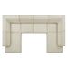Restore 6-Piece Performance Fabric Upholstered U-Shaped Sectional Sofa by Modway - control panel detail