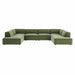 Restore 6-Piece Performance Fabric Upholstered U-Shaped Sectional Sofa sectional sofa detail close-up