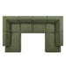 Restore 6-Piece Performance Fabric Upholstered U-Shaped Sectional Sofa sectional sofa lifestyle shot
