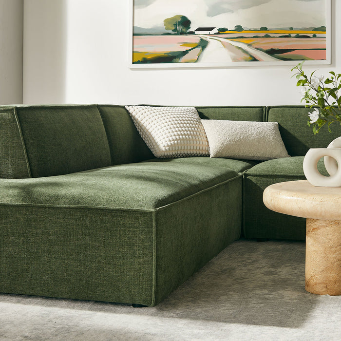 Restore 6-Piece Performance Fabric Upholstered U-Shaped Sectional Sofa sectional sofa