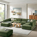 Restore 6-Piece Performance Fabric Upholstered U-Shaped Sectional Sofa sectional sofa
