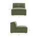 Restore 6-Piece Performance Fabric Upholstered U-Shaped Sectional Sofa sectional sofa back view