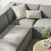 Restore 6-Piece Performance Fabric Upholstered U-Shaped Sectional Sofa sectional sofa side view