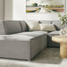 Restore 6-Piece Performance Fabric Upholstered U-Shaped Sectional Sofa sectional sofa