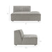 Restore 6-Piece Performance Fabric Upholstered U-Shaped Sectional Sofa sectional sofa seating detail